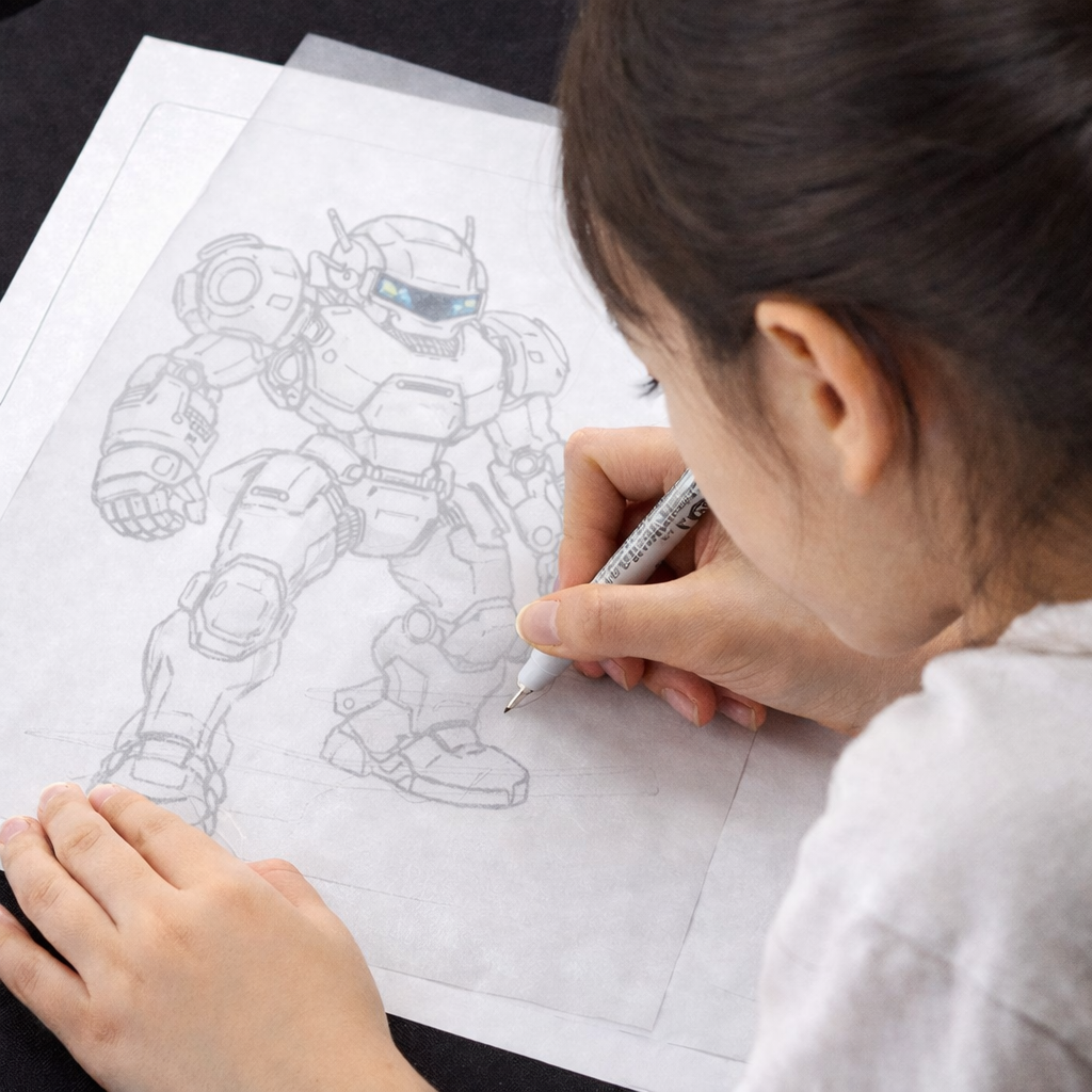 Premium 80gsm (21lb) Natural Translucent Tracing Paper Rolls